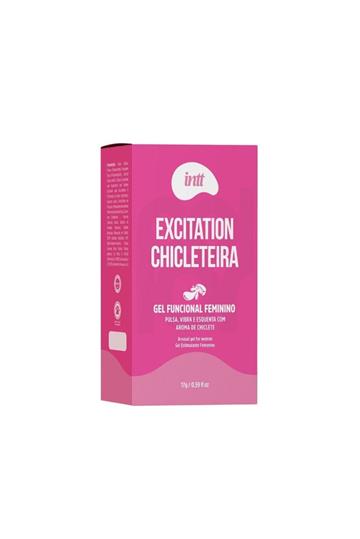 GEL QUE VIBRA EXCITATION CHICLETEIRA PULSA, EXCITA, VIBRA E ESQUENTA 17G