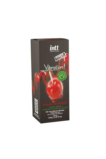 GEL VIBRATION EXTRA FORTE VIBRA, PULSA E AQUECE MACÃ DO AMOR 17ML