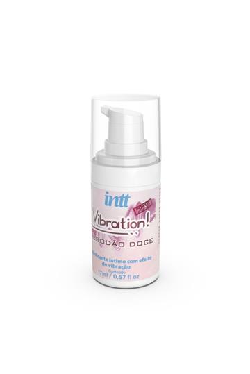 GEL VIBRATION EXTRA FORTE VIBRA, PULSA E AQUECE ALGODAO DOCE 17ML