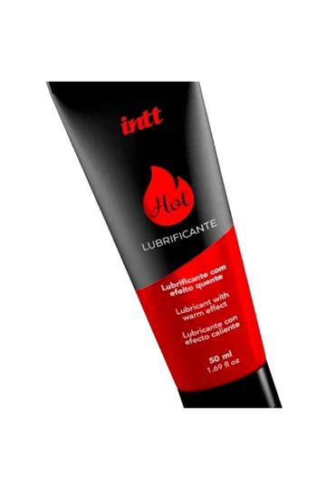 LUBRIFICANTE HOT DESLIZANTE COMESTÍVEL À BASE DE AGUA  MORANGO 50G