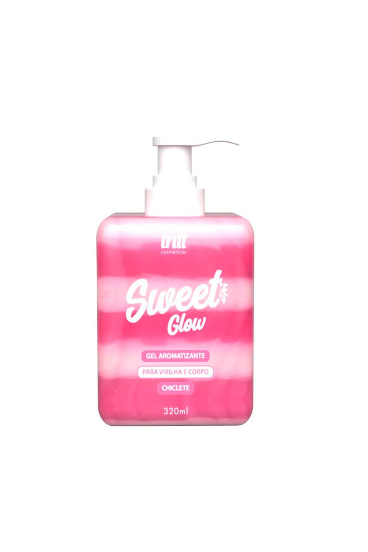 HIDRATANTE ÍNTIMO COMESTÍVEL SWEET GLOW CHICLETE 320ML