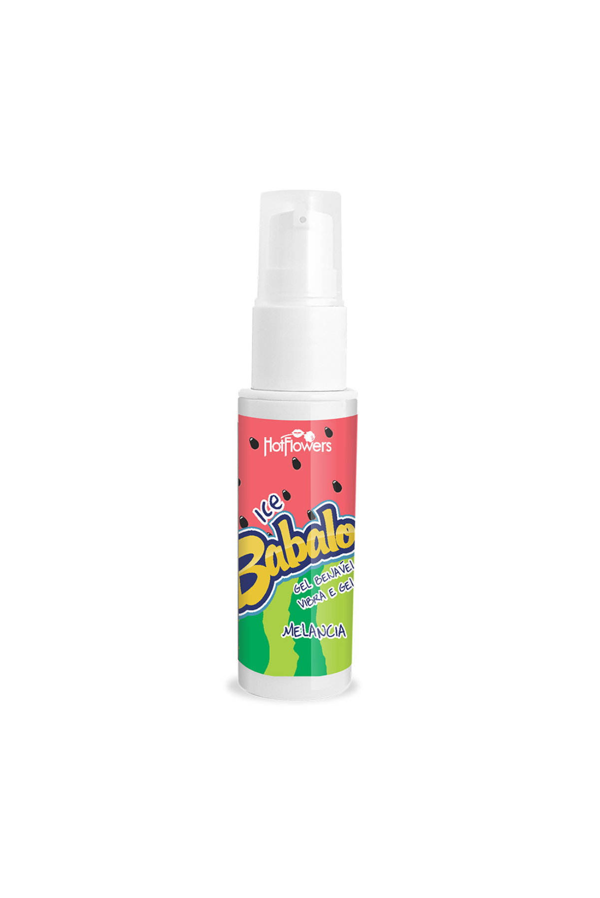 GEL QUE VIBRA BABALOO ICE MELANCIA 15G